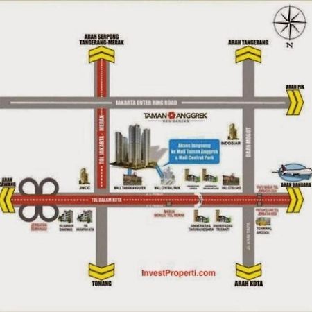 Homy 2 Bedroom Apartment Near Shopping Malls Yakarta Exterior foto
